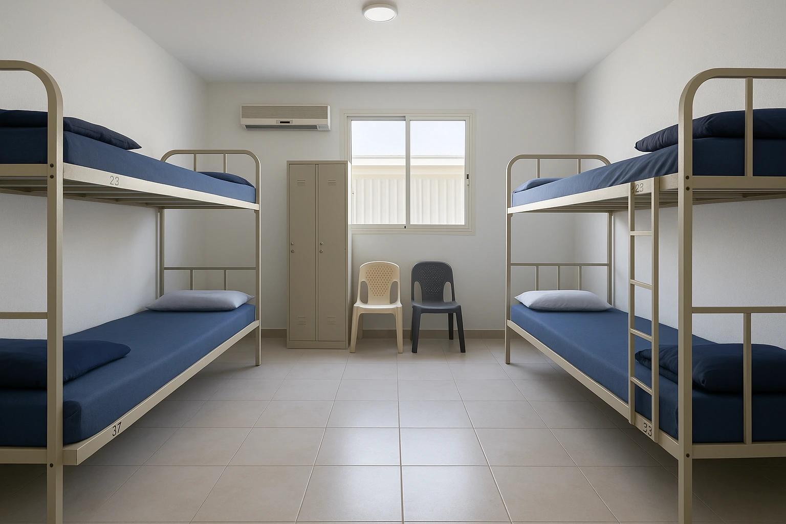 صورة لسكن عمالي عملي